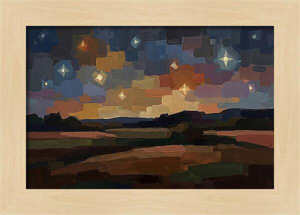 Starry Night Over Dark Fields