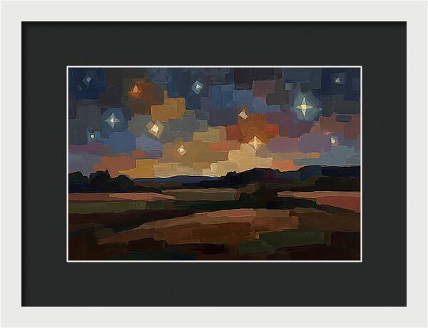Starry Night Over Dark Fields