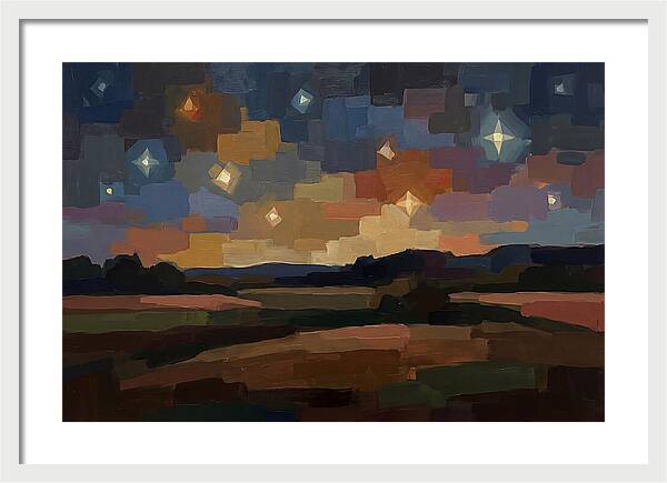 Starry Night Over Dark Fields