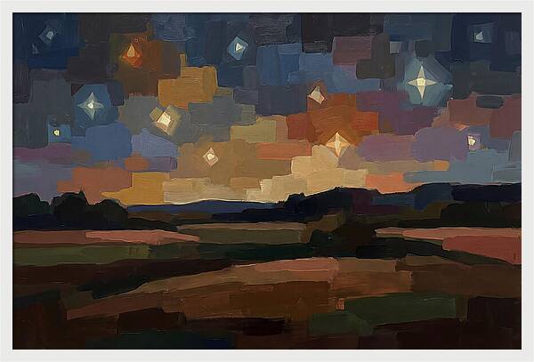 Starry Night Over Dark Fields