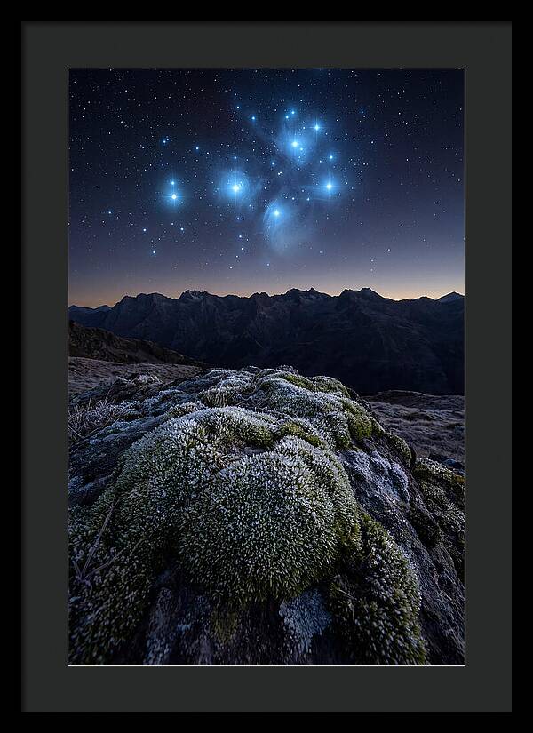 Starry Night Over Pleiades