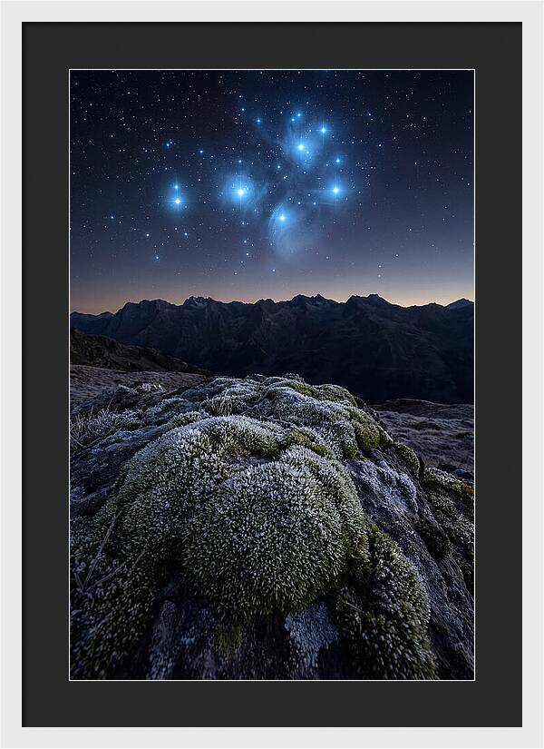 Starry Night Over Pleiades