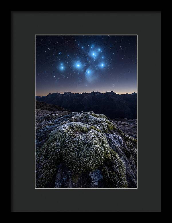 Starry Night Over Pleiades