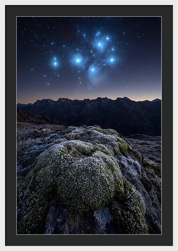 Starry Night Over Pleiades