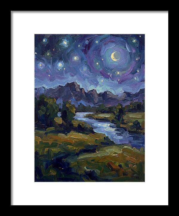 Starry Night Over The River