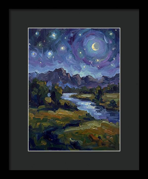 Starry Night Over The River