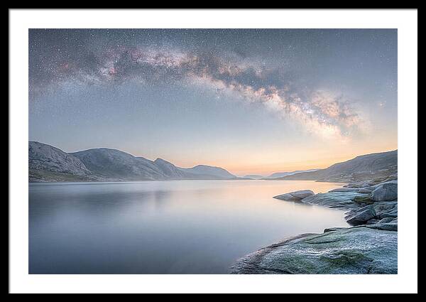 Starry Night Over Tranquil Waters