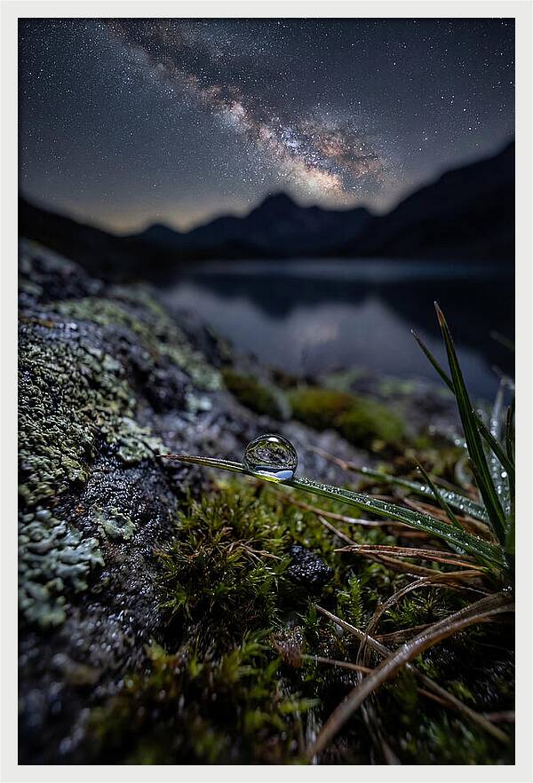 Starry Reflections Over Tranquil Waters