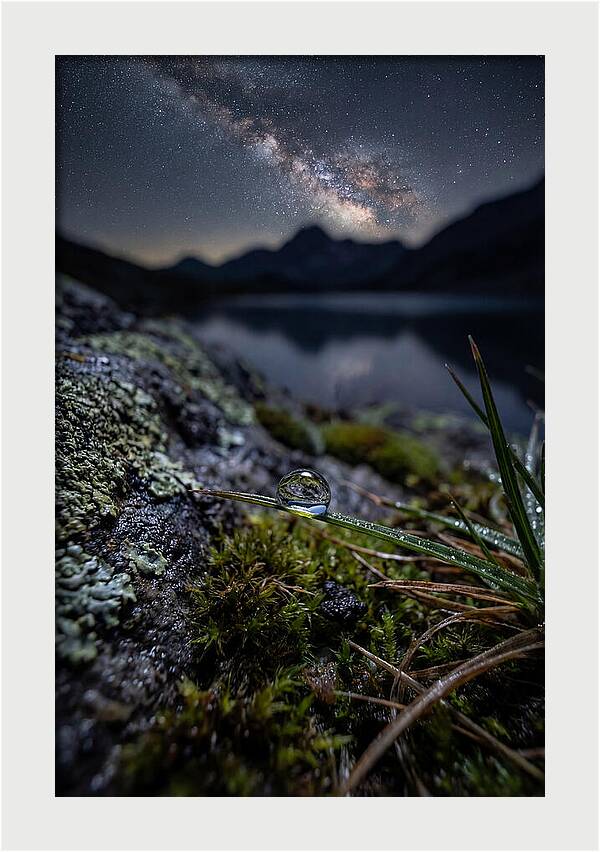 Starry Reflections Over Tranquil Waters
