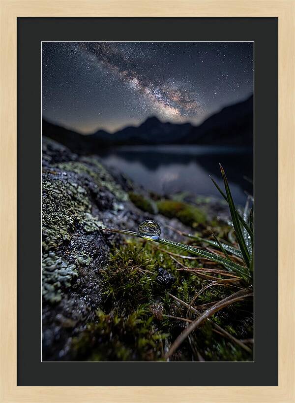 Starry Reflections Over Tranquil Waters