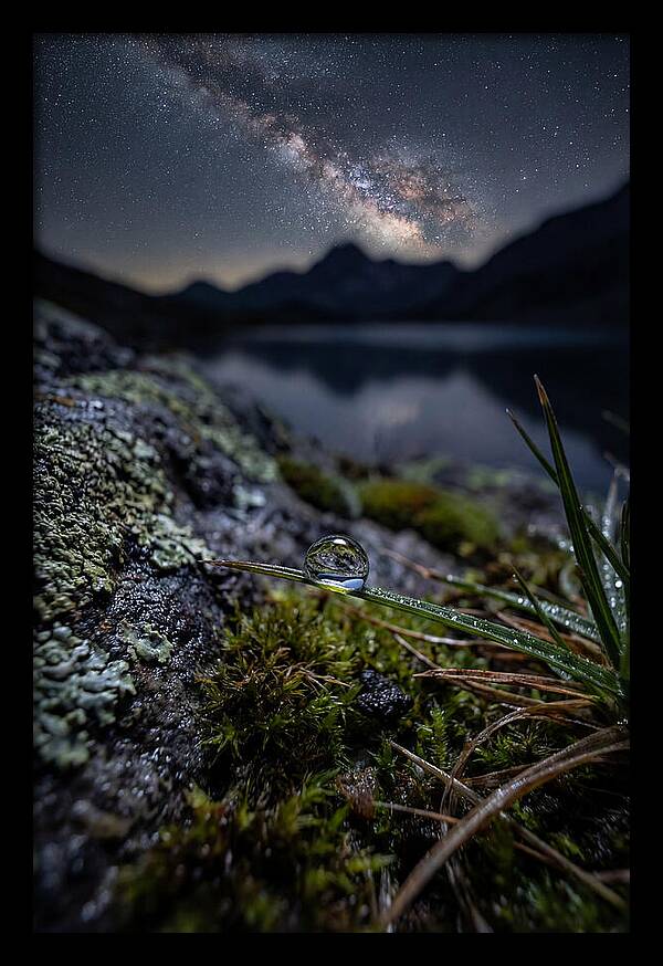 Starry Reflections Over Tranquil Waters