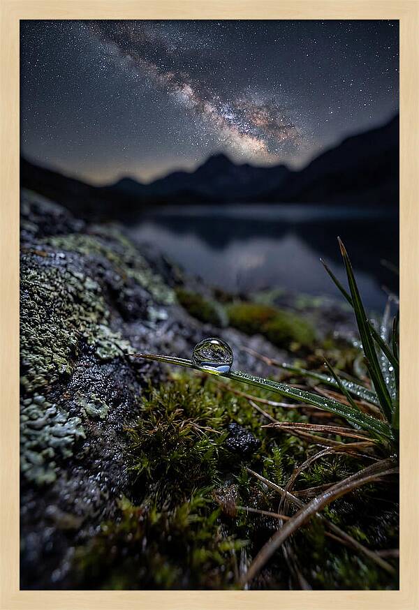 Starry Reflections Over Tranquil Waters
