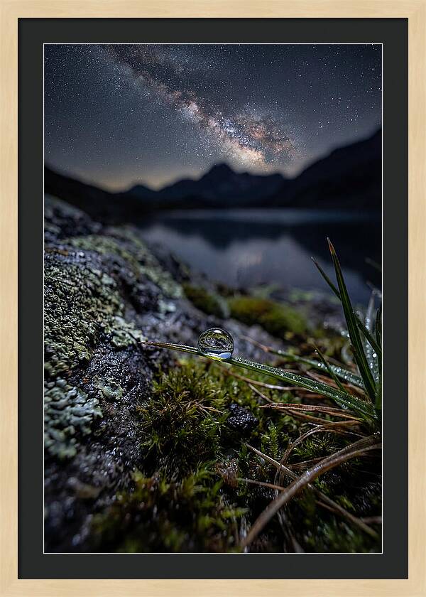 Starry Reflections Over Tranquil Waters