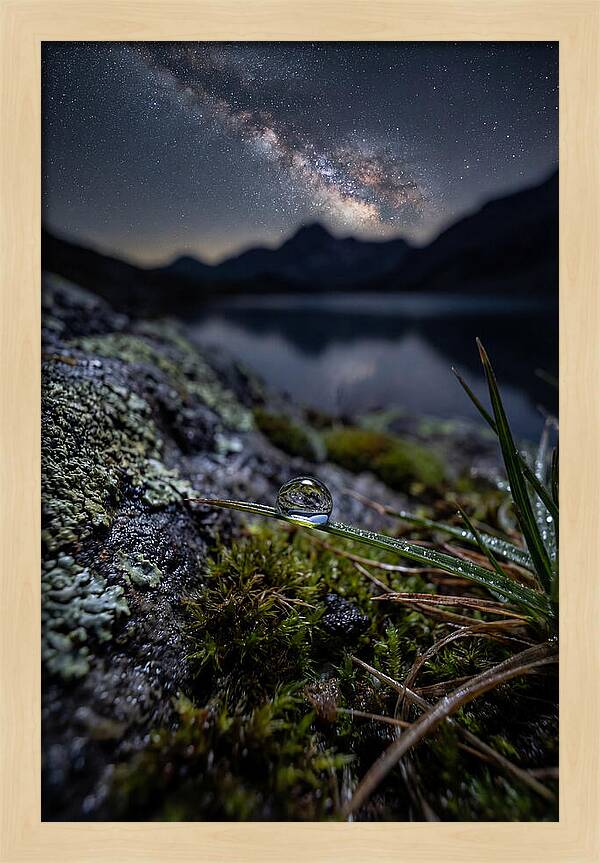 Starry Reflections Over Tranquil Waters
