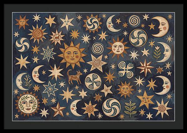 Starry Sky Folk Patterns
