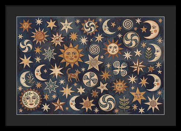 Starry Sky Folk Patterns