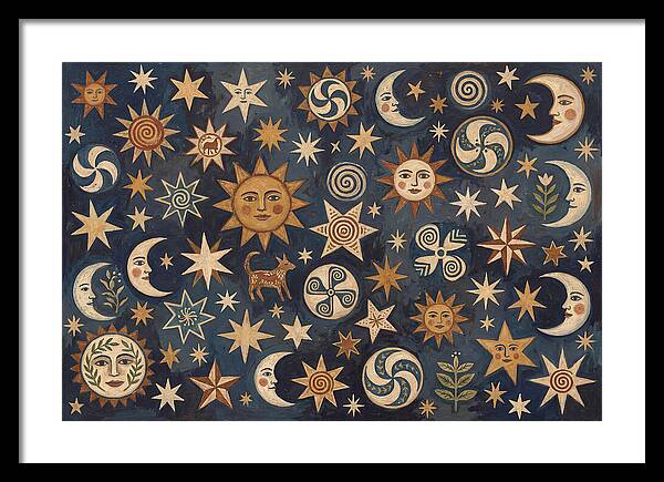 Starry Sky Folk Patterns