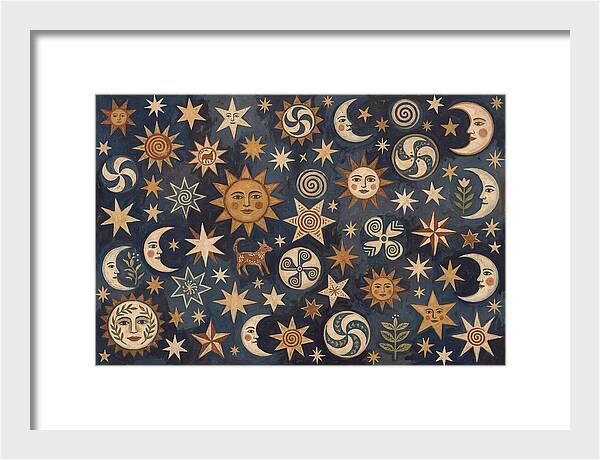Starry Sky Folk Patterns