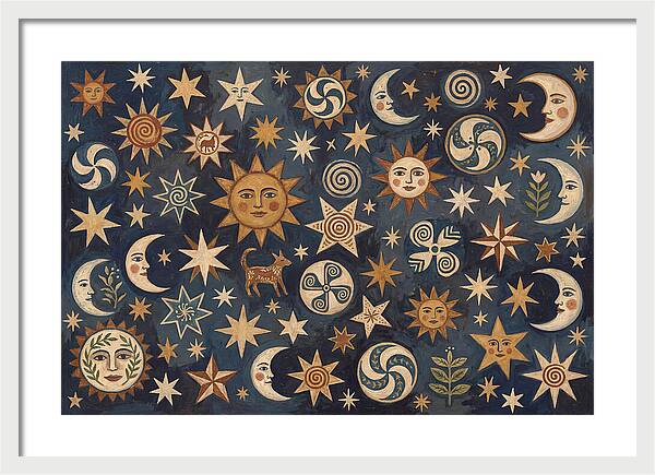 Starry Sky Folk Patterns