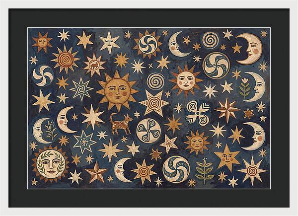 Starry Sky Folk Patterns