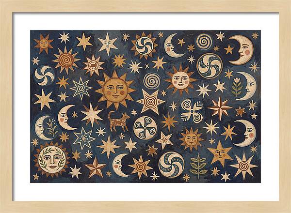 Starry Sky Folk Patterns