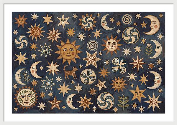 Starry Sky Folk Patterns