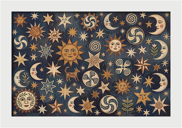 Starry Sky Folk Patterns