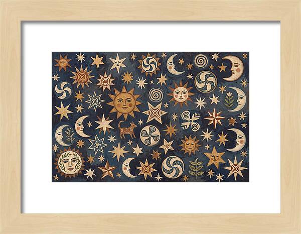Starry Sky Folk Patterns