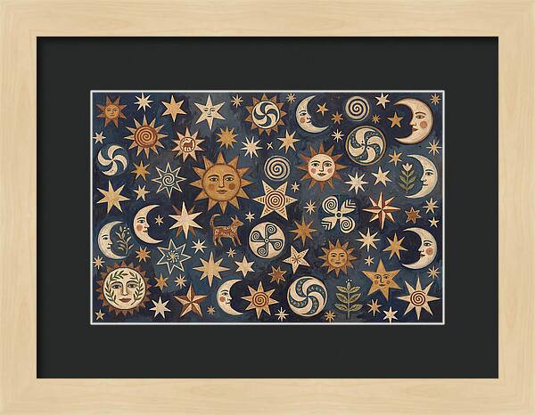 Starry Sky Folk Patterns