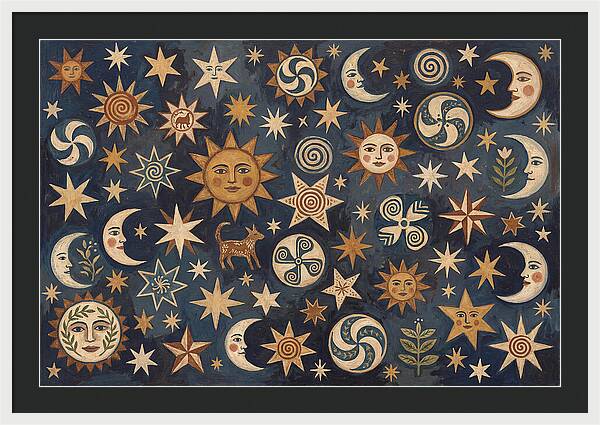 Starry Sky Folk Patterns