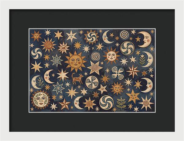Starry Sky Folk Patterns