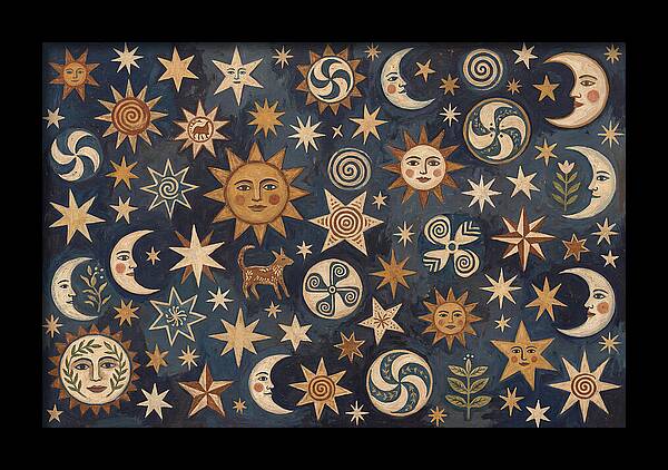 Starry Sky Folk Patterns