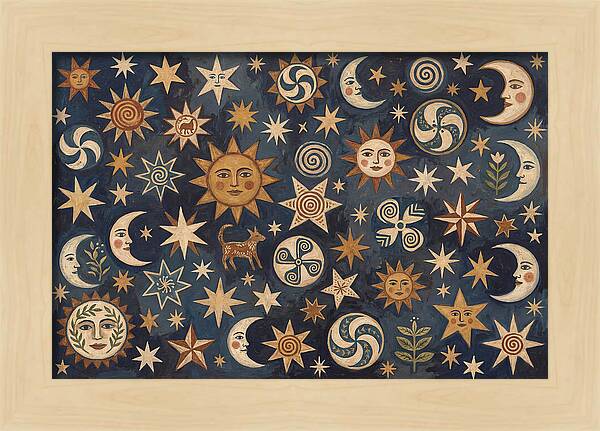 Starry Sky Folk Patterns