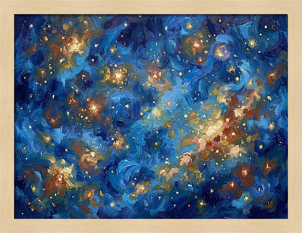 Starry Sky Over Mediterranean