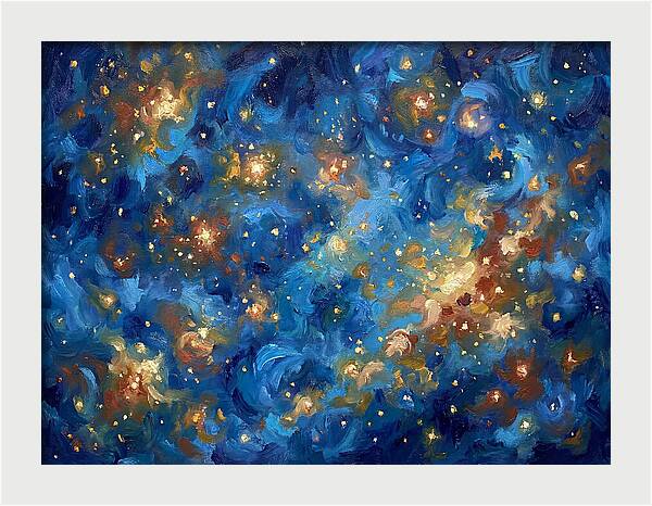 Starry Sky Over Mediterranean