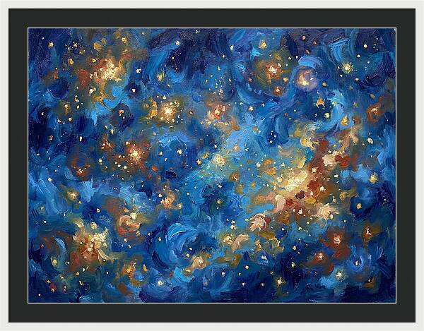 Starry Sky Over Mediterranean