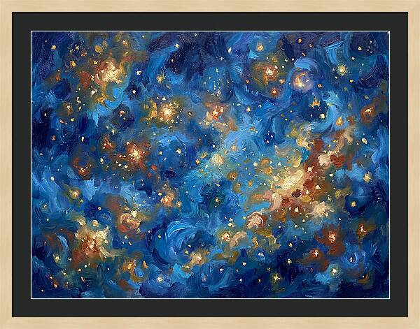 Starry Sky Over Mediterranean
