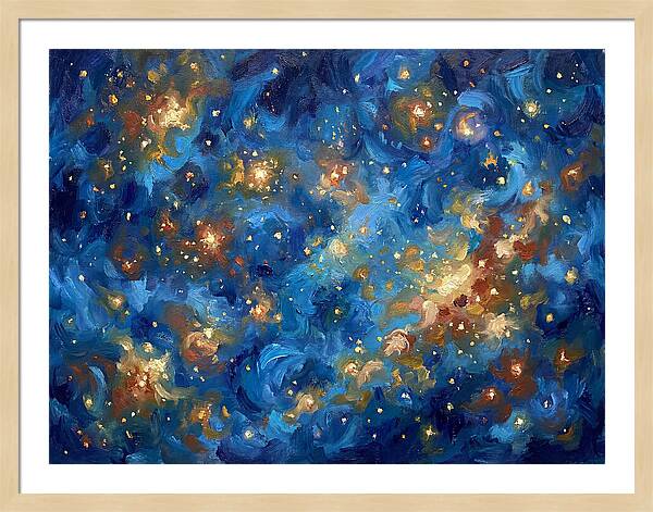 Starry Sky Over Mediterranean