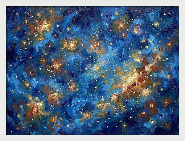 Starry Sky Over Mediterranean