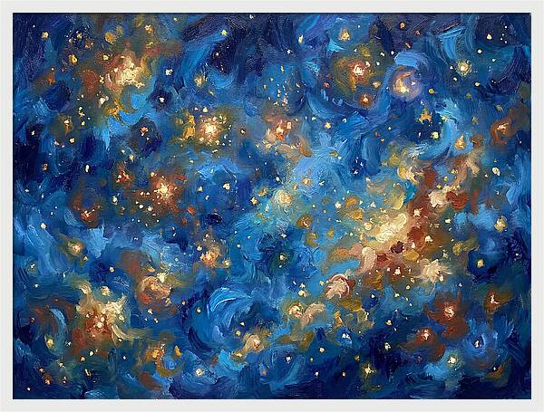 Starry Sky Over Mediterranean