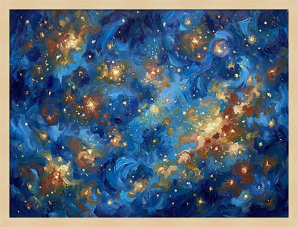 Starry Sky Over Mediterranean