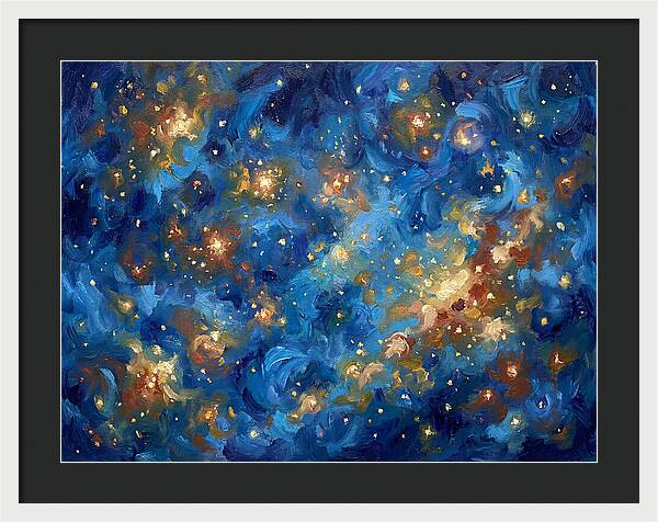 Starry Sky Over Mediterranean