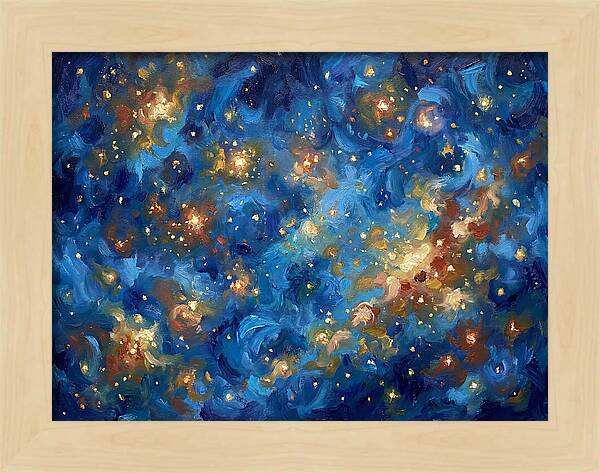 Starry Sky Over Mediterranean