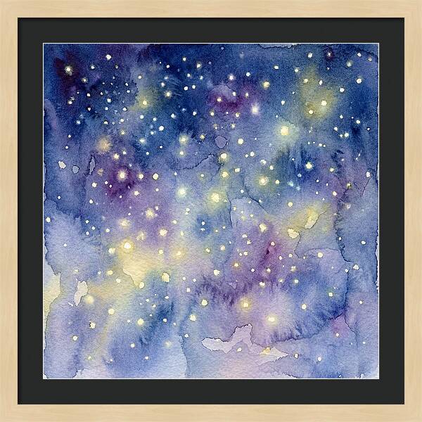 Starry Sky Watercolor