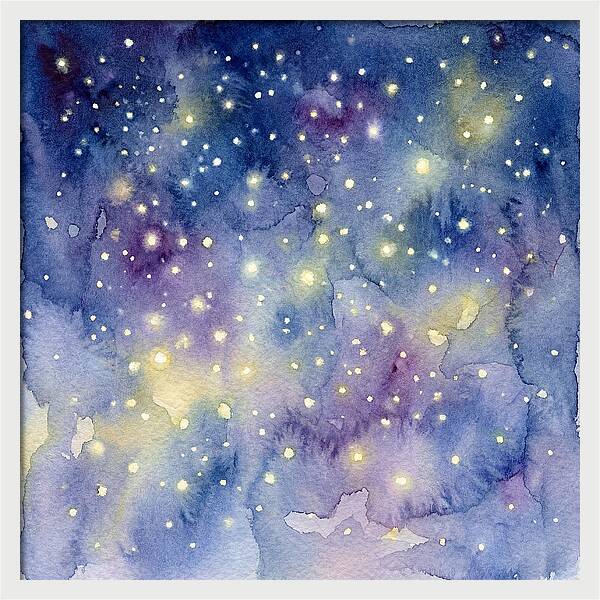 Starry Sky Watercolor