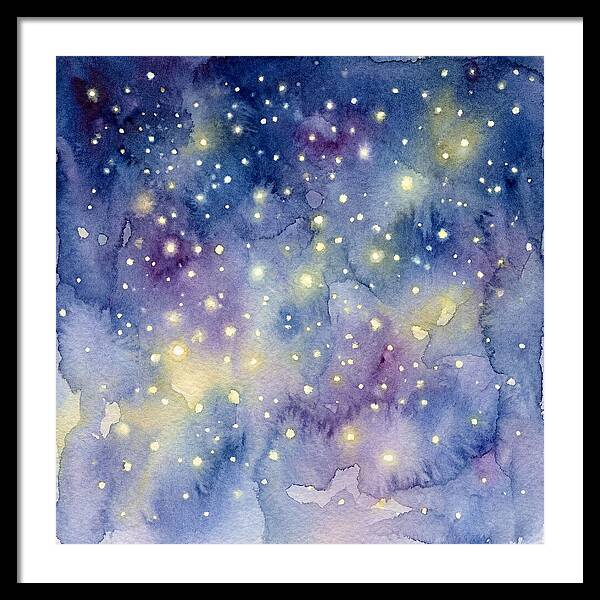 Starry Sky Watercolor