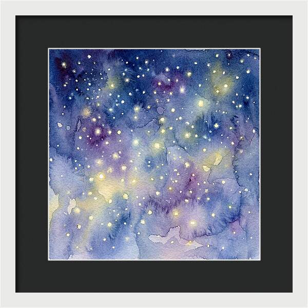 Starry Sky Watercolor