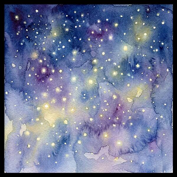 Starry Sky Watercolor