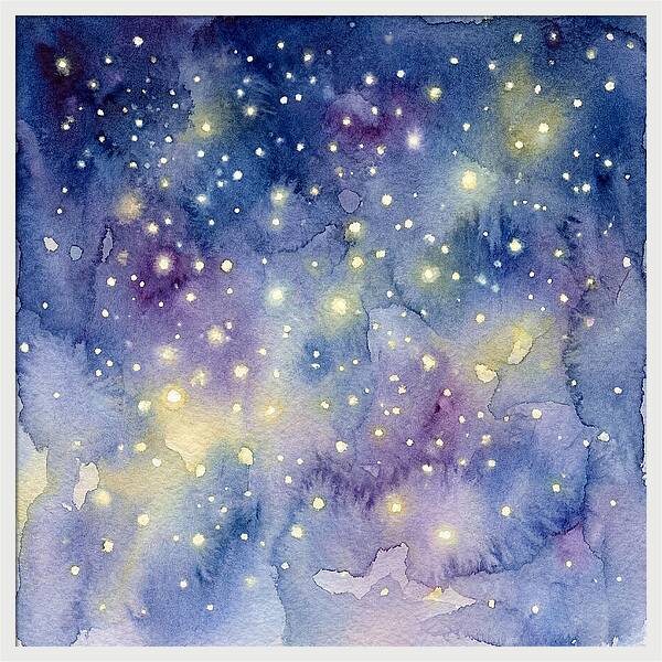 Starry Sky Watercolor