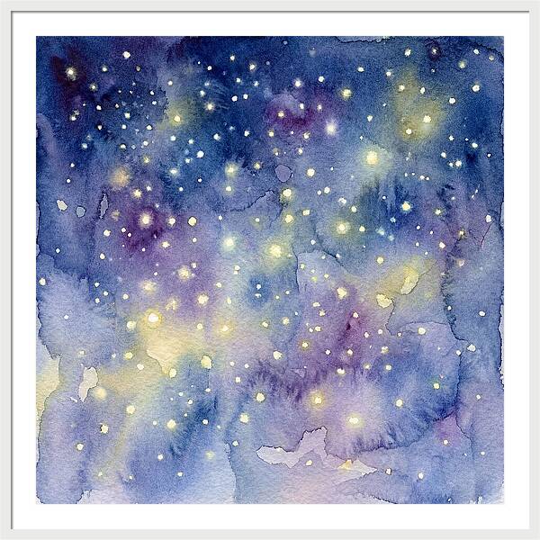 Starry Sky Watercolor